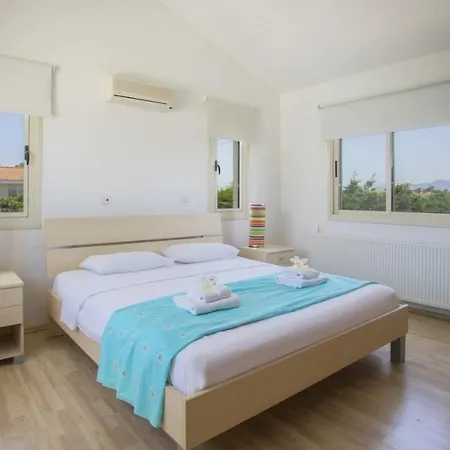 Soothing Sunset Villa With Private Pool, 200M From The Beach Perivólia Kültér fotó
